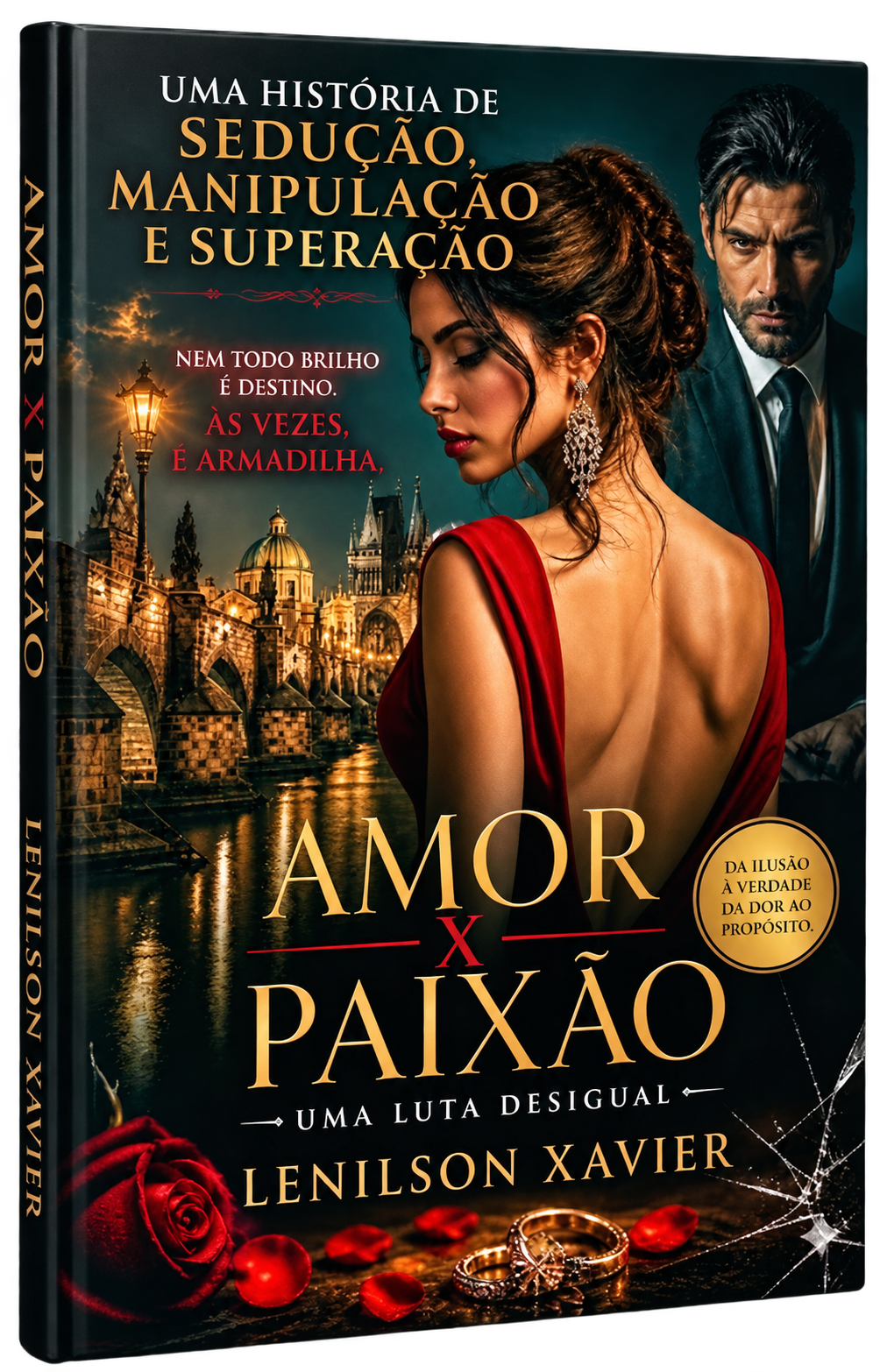 Capa de Amor x Paixão — Uma Luta Desigual, de Lenilson Xavier