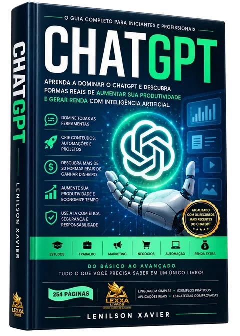 Capa do e-book ChatGPT, de Lenilson Xavier