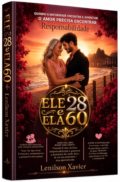 Capa 3D de Ele 28, Ela 60, de Lenilson Xavier
